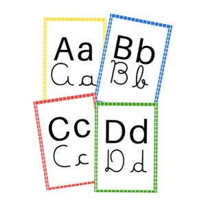 Alfabeto - Tema Cores