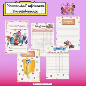 Planner do professor Divertidamente