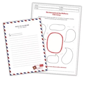 Dia da Mulher - Mulher que Admira + Carta de Agradecimento