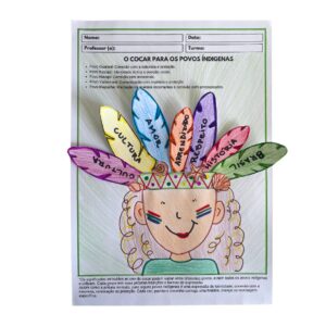 Dia dos Povos Indígenas - Autorretrato com Cocar