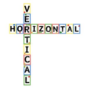 Direções Horizontal e Vertical - Tema Cores