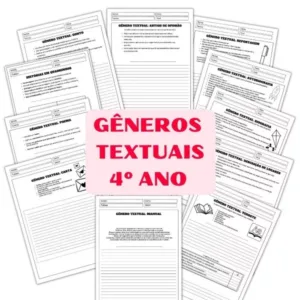 Gêneros Textuais para 4º ANO