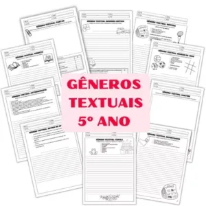 Gêneros Textuais para 5º ANO