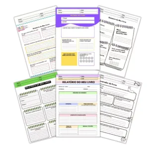 Kit Relatório de Leitura