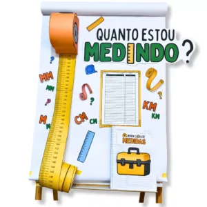 Kit Unidade de Medida de Comprimento – Painel + Atividades