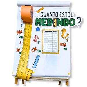 Painel Unidade de Medida de Comprimento – Trena Gigante