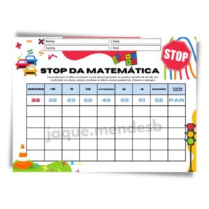 STOP da Matemática + Bônus