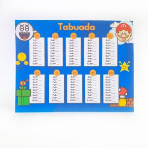 Tabuada para Completar - Mario World