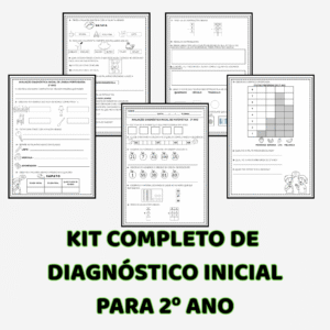 Kit Diagnóstico Inicial – Língua Portuguesa e Matemática + Fluência Leitora | 2º Ano