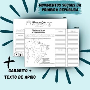 Movimentos sociais na Primeira República