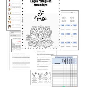 Kit Diagnóstico Inicial- Língua Portuguesa e matemática 3º ano