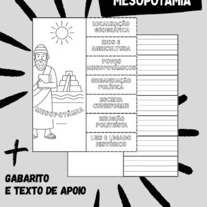 Ficha de estudo: Mesopotâmia