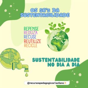 Meio Ambiente 5 R’s : Kit Completo de Atividades Sustentáveis do 1º ao 5º ano