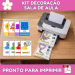 KIT DECORAÇÃO SALA DE AULA educação infantil