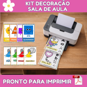 KIT DECORAÇÃO SALA DE AULA educação infantil