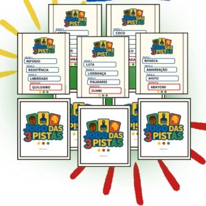 Jogo das 3 pistas - Cultura Africana e Afro-Brasileira