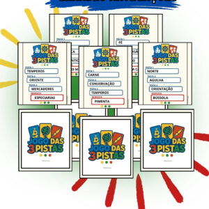Jogo das 3 pistas - Grandes Navegações