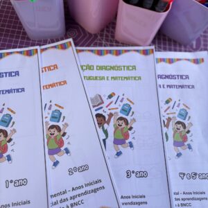 KIT - Sondagens Avaliativas Português e Matemática 1° ao 5°