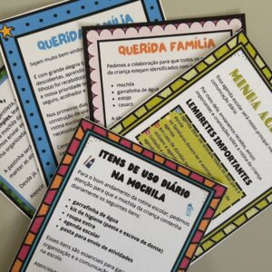 bilhete volta às aulas