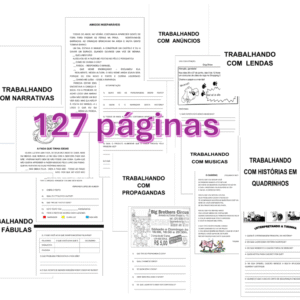Apostila para trabalhar textos diversos- Fund I 2º e 3º anos