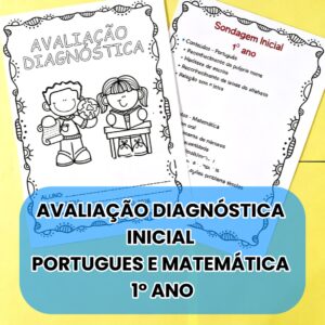 AVALIAÇÃO DIAGNÓSTICA INICIAL - 1º ANO