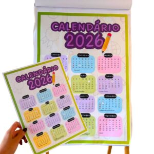 Painel Calendário 2026