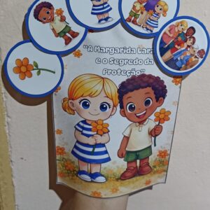 Luva Pedagógica - A Margarida Laranja e o segredo da proteção.