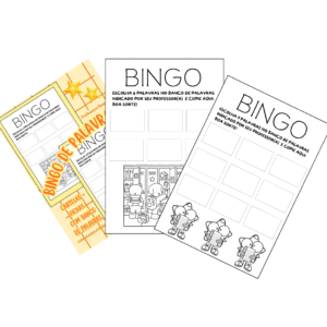 BINGO DE PALAVRAS