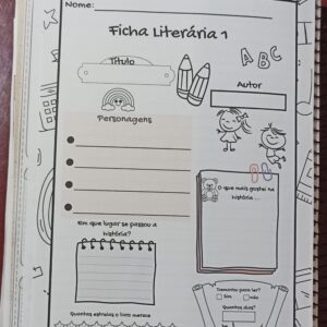 Fichas Literárias - Registro de leitura