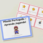 Um jogo educativo desenvolvido para tornar o aprendizado da Língua Portuguesa mais leve, divertido e eficaz! O material contém cartas com perguntas organizadas em três níveis de dificuldade (fácil, intermediário e avançado), permitindo que a criança evolua gradualmente enquanto aprende.