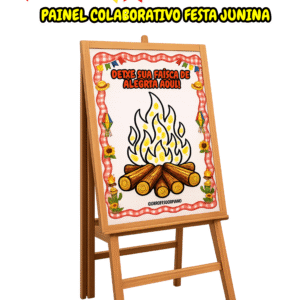 PAINEL COLABORATIVO FESTA JUNINA