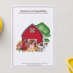 Um material completo com 30 páginas de atividades temáticas da fazendinha, desenvolvido para estimular habilidades importantes da aprendizagem de forma lúdica e envolvente