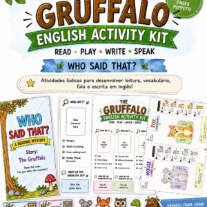 The Gruffalo – Kit de Atividades de Inglês
