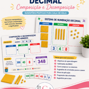 Kit Sistema de Numeração Decimal: Atividades de Composição e Decomposição para Ensino Fundamental e Homeschooling