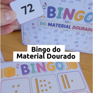 Bingo do Material Dourado – Dezenas e Unidades