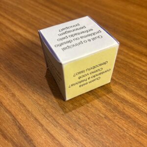 Cubo pedagógico - Elementos da Narrativa
