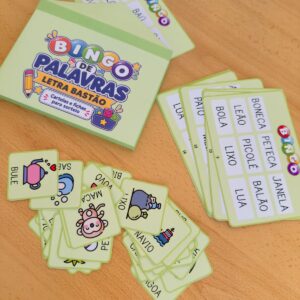 Bingo de Palavras SÍLABAS SIMPLES – Leitura e Escrita + Autoditado