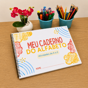 Meu Caderno do Alfabeto com atividades de A a Z