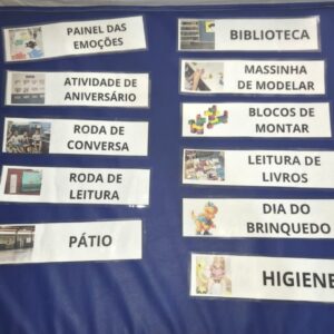 Fichas editáveis da Rotina